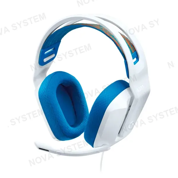 LOGITECH LOGITECH G335 Audífonos gamer con cable y micrófono, Blanco, 981-001017