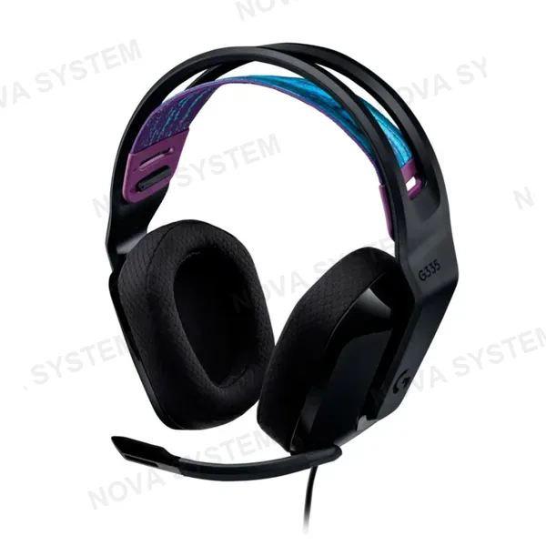 LOGITECH LOGITECH G335 Audífonos gamer con cable y micrófono, Negro, 981-000977