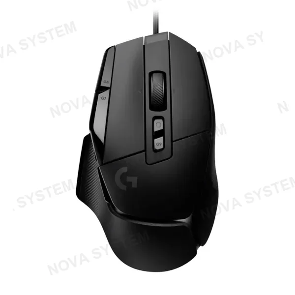 LOGITECH LOGITECH G502 X Mouse Gaming, sensor HERO 25600 dpi, interruptores LIGHTFORCE, Negro, 910-006136