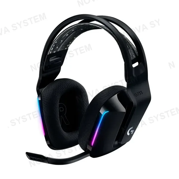 LOGITECH LOGITECH G733 Audífono Inalámbrico Gamer RGB con micrófono LIGHTSPEED Negro 981-000863