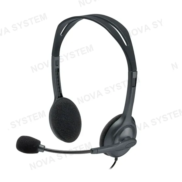 LOGITECH LOGITECH H111 Audífono estéreo con micrófono color Gris 981-000612