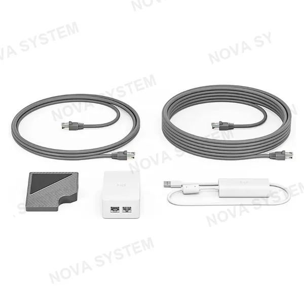 LOGITECH LOGITECH KIT CAT5E Cable Ethernet para datos y alimentación para Logitech Tap, 952-000019