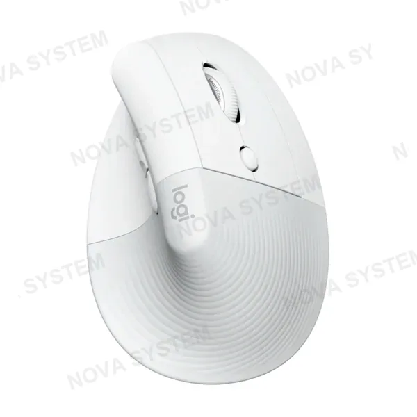 LOGITECH LOGITECH LIFT Mouse vertical ergonómico derecho 6 botones, Blanco, Bluetooth, USB, 4000 dpi, 910-006469