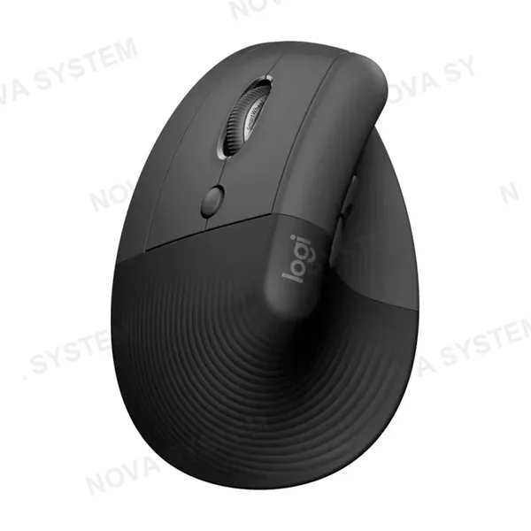 LOGITECH LOGITECH LIFT Mouse vertical ergonómico zurdo 6 botones, Negro, Bluetooth, USB, 4000 dpi, 910-006467