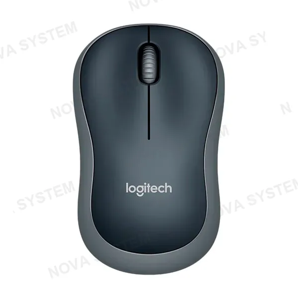 LOGITECH LOGITECH M185 Mouse inalámbrico compacto negro, USB 2.4GHz, 1000dpi, 910-002225