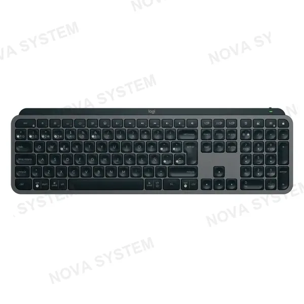 LOGITECH LOGITECH MX KEYS S Teclado inalámbrico Bluetooth retroiluminado, Negro, 920-011561