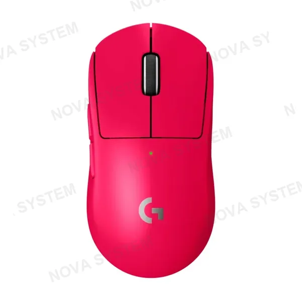 LOGITECH LOGITECH PRO X SUPERLIGHT 2 Mouse inalámbrico óptico Gaming, USB Lightspeed, 44000 dpi, Lightforce, Magenta, 910-006795