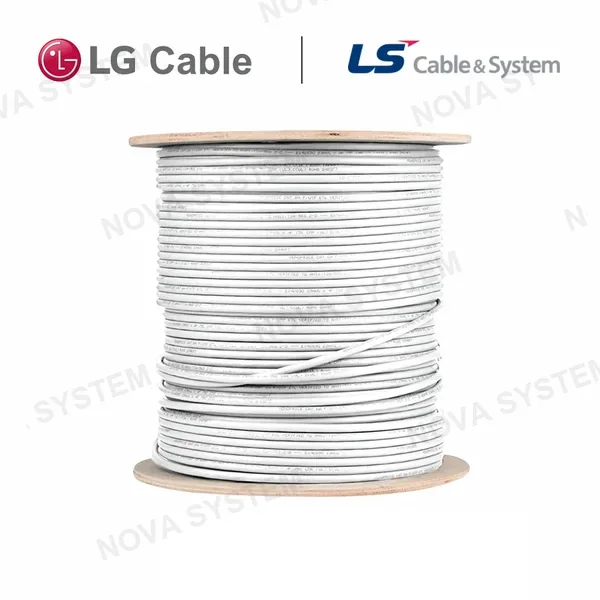 LS CABLE & SYSTEM LS CABLE & SYSTEM 1.1LS-FTP6-3-WH Cable F/UTP CAT6A 23AWG LSZH-3 Chaqueta Blanco x 305mts - LG CABLE FTP-A-C6G-E1ZN-M