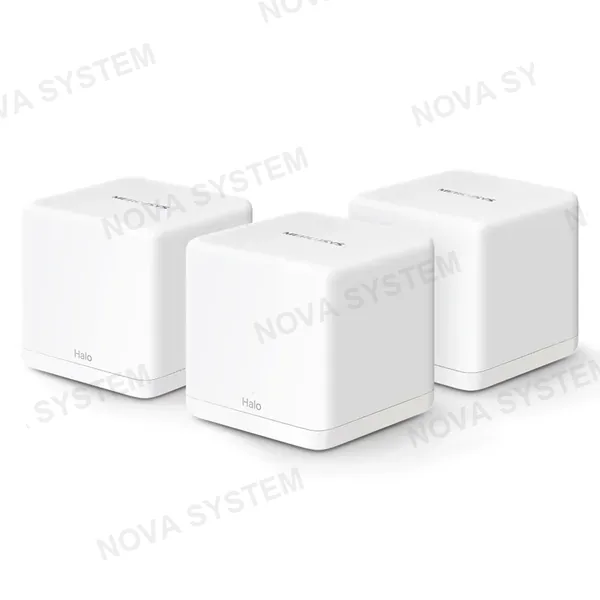 MERCUSYS MERCUSYS HALO H60X 3-Pack Sistema WiFi 6 Mesh DualBand AX1500