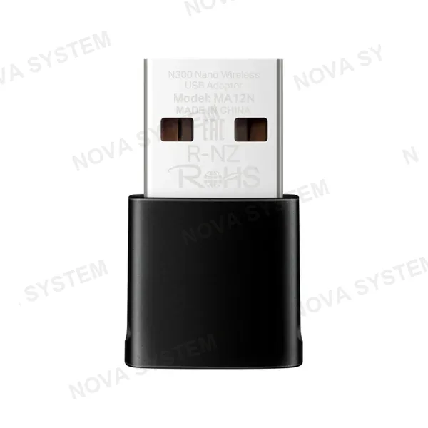 MERCUSYS MERCUSYS MA12N Adaptador Nano USB Inalámbrico N300