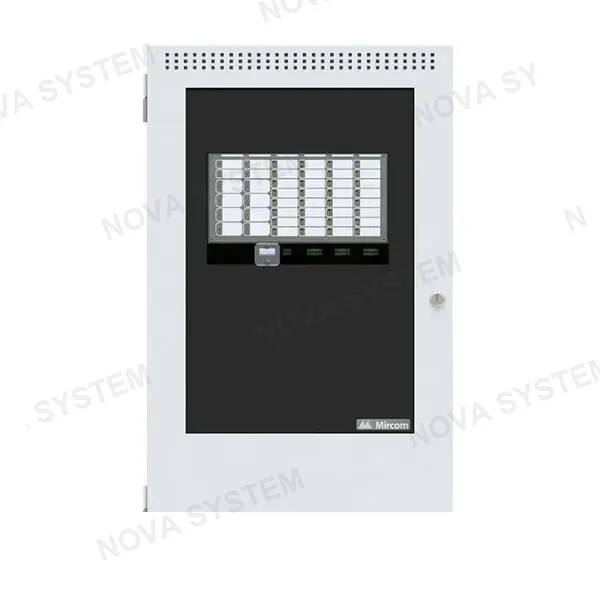 MIRCOM MIRCOM FA-1008KADS Panel de alarma contra incendio convencional 8 zonas expandible a 24 zonas 24v 2 hilos