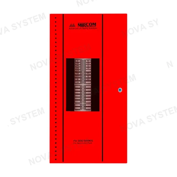 MIRCOM MIRCOM FA-301-12LDR Panel de Alarma contra Incendio convencional 12 zonas 24v 2 hilos