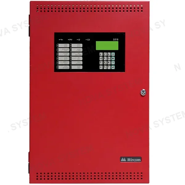 MIRCOM MIRCOM FX-3318 Panel de Alarma de Incendios direccionable 318 puntos protocolo AP/CLIP
