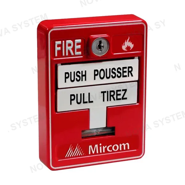 MIRCOM MIRCOM MS-710U Estación manual convencional doble acción con llave