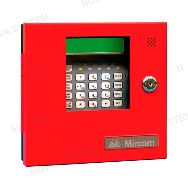 MIRCOM MIRCOM RAM-300LCDR Teclado anunciador remoto para serie FX350