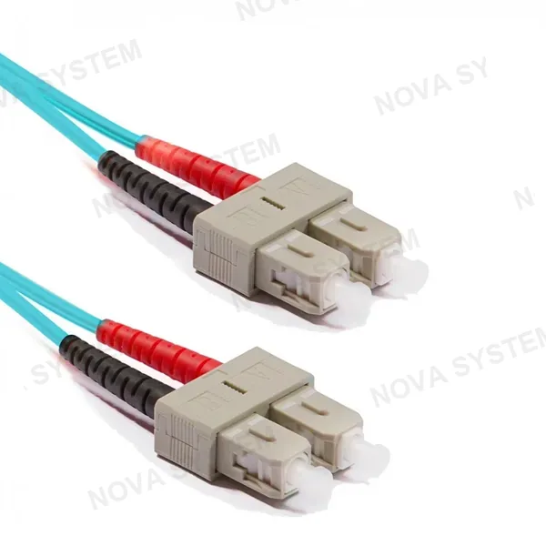 MMC MULTIMEDIA CONNECT MMC JSCSC5DMUL50OM3 Patch cord de FO SC-SC dúplex OM3 LSZH multimodo x 5mts