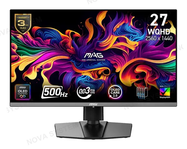 MSI MSI MAG 272QP QD-OLED X50 Monitor 26.5