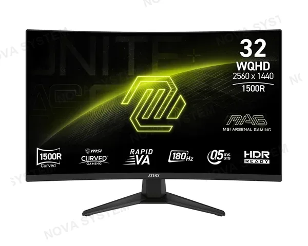 MSI MSI MAG-321CQF-E18 Monitor Gamer 32" WQHD 1500R 180HZ