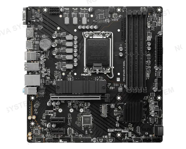 MSI MSI PRO B760M-P DDR4 Placa Madre DDR4 INTEL B760