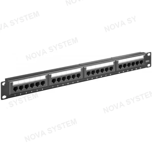 NEWLINK NEWLINK 2666624 Patch Panel 24 Puertos CAT6 Cargado