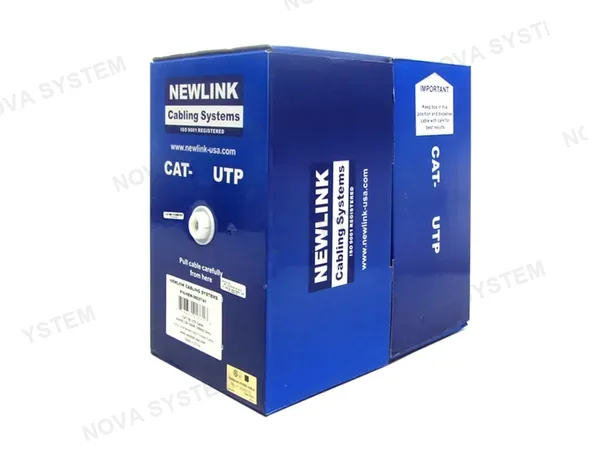 NEWLINK NEWLINK 9805742 Cable de Red UTP CAT5E CM 24AWG AZUL, 305m