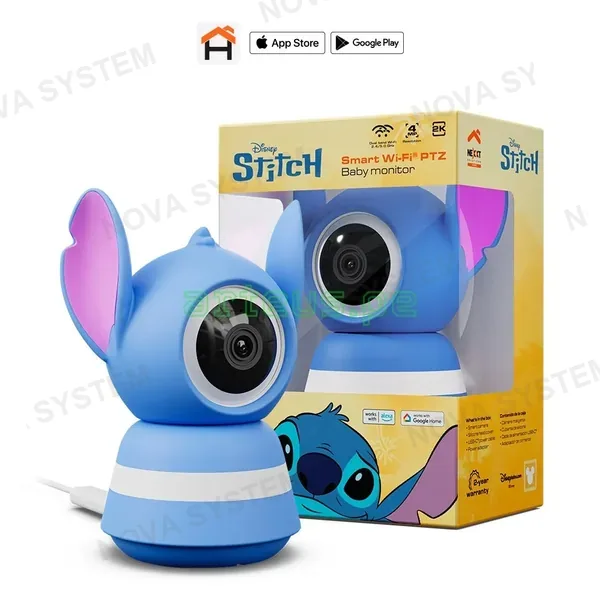 NEXXT SOLUTIONS NEXXT BABY MONITOR STITCH Cámara Inteligente para Bebé 4MP PTZ WIFI NHC-B200 ST