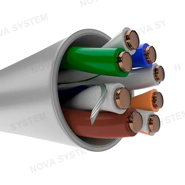 NEXXT SOLUTIONS NEXXT SOLUTIONS AB356NXT36 Cable de Red Cat6 U/UTP 24AWC CMR Gris