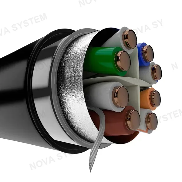 NEXXT SOLUTIONS NEXXT SOLUTIONS AB356NXT37 Cable F/UTP para Exterior Cat6 23AWG 305m/1000ft CMX