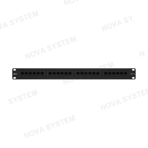 NEXXT SOLUTIONS NEXXT SOLUTIONS AW190NXT06 Patch Panel Rack 24P 1U Cat5E Pre-config Tipo 110