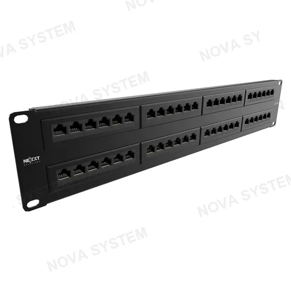 NEXXT SOLUTIONS NEXXT SOLUTIONS AW190NXT11 Patch Panel Rack 48P 2U Cat5E Pre-config Tipo 110