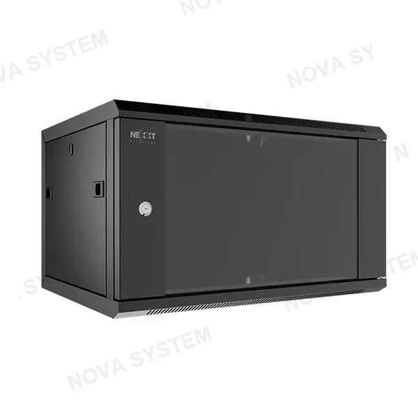 NEXXT SOLUTIONS NEXXT SOLUTIONS NEC-F6U64B Gabinete de Pared Fijo y Completo Ensamblado 6U 132lb/60kg 450mm