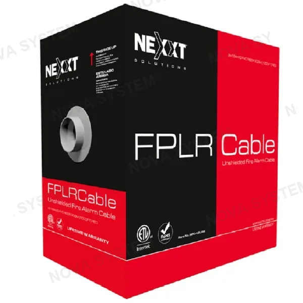 NEXXT SOLUTIONS NEXXT SOLUTIONS NFC-16FRR Cable para Incendio FPLR 2x16 Blindado x 305mts