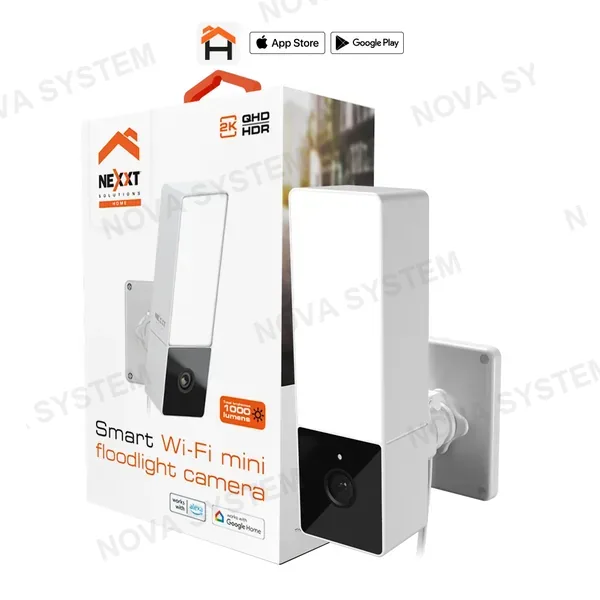 NEXXT SOLUTIONS NEXXT SOLUTIONS NHC-F410 Cámara de Seguridad Inteligente Wi-Fi 2K 3MP con Proyector