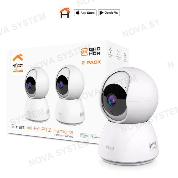 NEXXT SOLUTIONS NEXXT SOLUTIONS NHC-IP11 2PK Cámara de Seguridad WIFI 3MP 360° 2-PACK