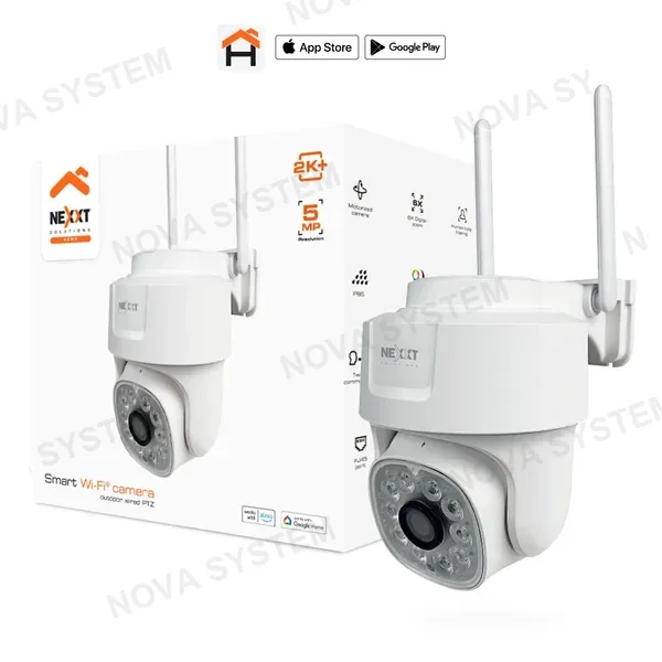NEXXT SOLUTIONS NEXXT SOLUTIONS NHC-OP10 Cámara de Seguridad WIFI PTZ 2K+ 5MP Exterior