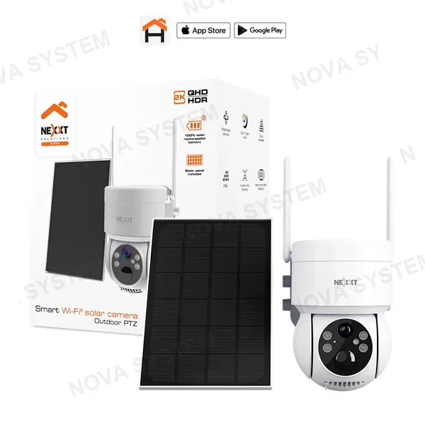 NEXXT SOLUTIONS NEXXT SOLUTIONS NHC-OP20S Cámara de Seguridad WIFI 3MP con Panel Solar