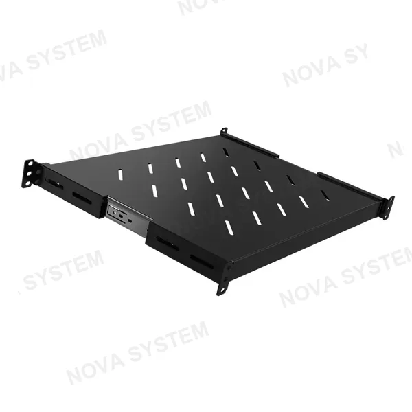 NEXXT SOLUTIONS NEXXT SOLUTIONS NPS-4A1U3B Bandeja Deslizable 1U con 4 Puntos de Sujeción 350mm