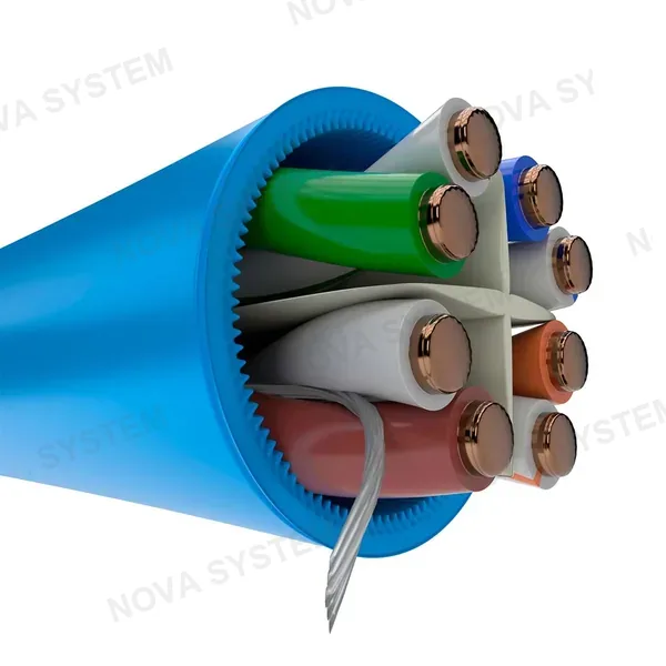 NEXXT SOLUTIONS NEXXT SOLUTIONS PCGUCC6ALZBL Cable en Bobina CAT6A UTP Azul 305mts
