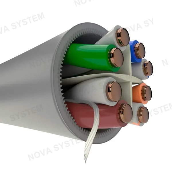 NEXXT SOLUTIONS NEXXT SOLUTIONS PCGUCC6ALZGR Cable en Bobina Cat6A U/UTP 23AWG LSZH 305m