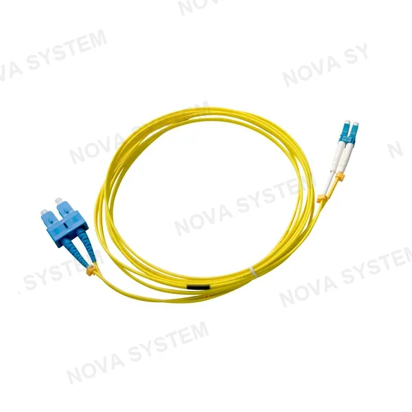OPFIBRA OPFIBRA CO-DX-LCU-SCU-SM-2-Y-LH-TB-3M Patch Cord de Fibra Optica OS2 LC/UPC-SC/UPC Monomodo Duplex 3m LSZH