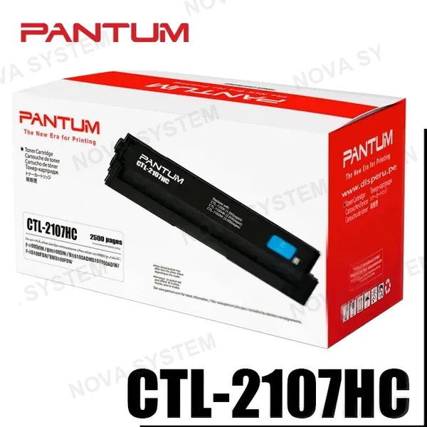 PANTUM PANTUM CTL-2107HC Toner Color Cyan para Impresora Rendimiento 2.5K páginas