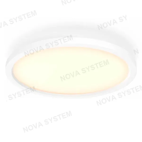 PHILIPS HUE PHILIPS HUE 929003099301 Lámpara Redondo LED inteligente Aurelle Luz Blanca de Cálida a Fría, Bluetooth