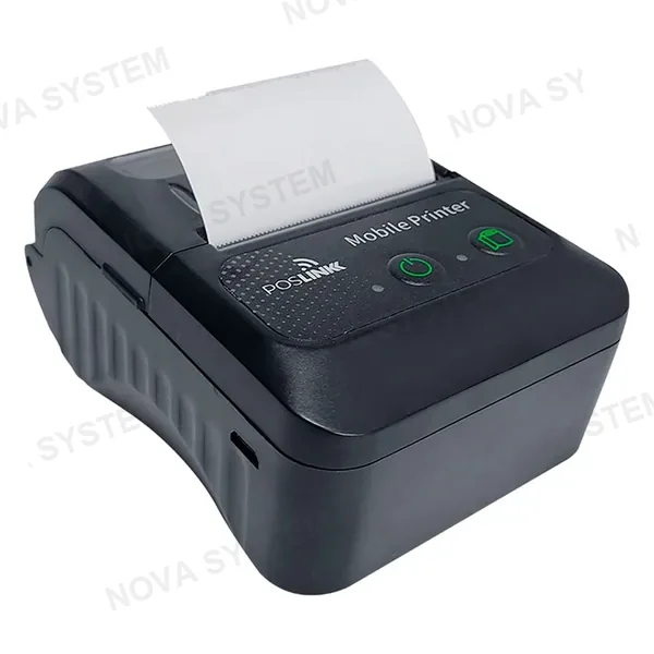 POS LINK POS LINK 58HB2, Impresora térmica Portátil para sistema de facturación 58mm 50-80mm/seg, BT USB tipo C