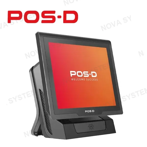 POS-D POS-D Deluxe POS TERMINAL DE PUNTO DE VENTA 15” DELUXE POS Bay Trail J1900 QUAD CORE UP TO 2.42Ghz, 500GB HDD, 4GB TOUCH (GRIS)