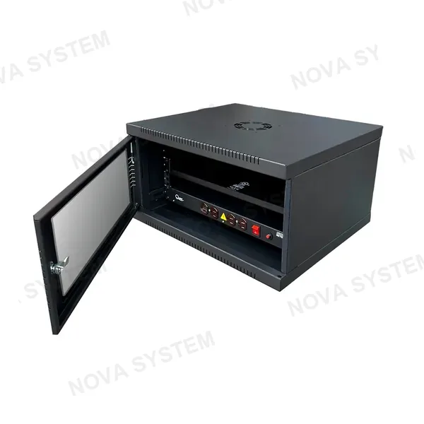 QUEST QUEST CGC-2889 Gabinete de Pared Compacto 9-RU 510 x 450mm.