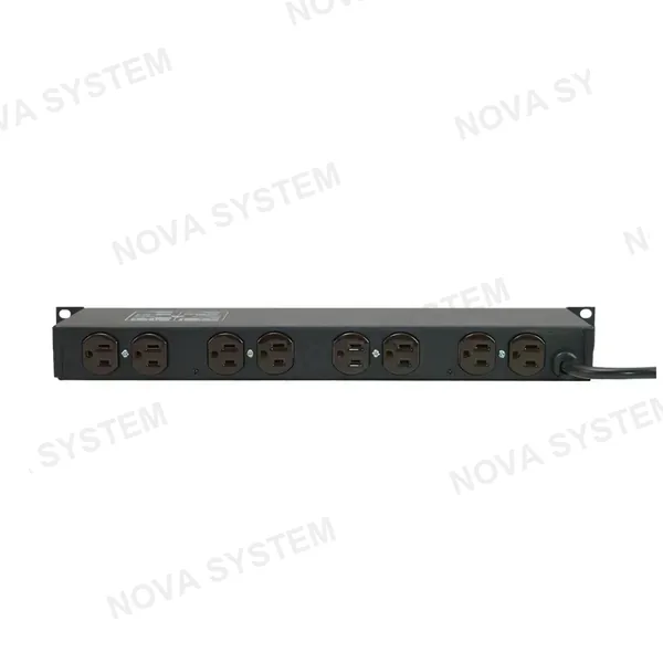 QUEST QUEST MH-4713 Multitoma Electrica Horizontal 10 tomas NEMA5-15R 125V/250V 15A