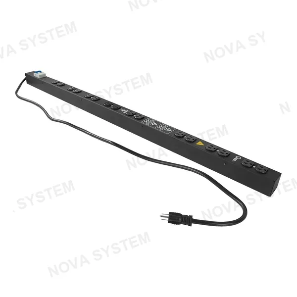 QUEST QUEST MV-4837 Multitoma Vertical 16 Tomas Grado Industrial 125V/250V 15A