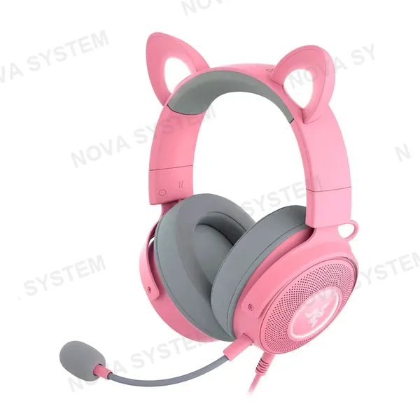RAZER RAZER Kraken Kitty V2 Audifono 7.1 Bluetooth RGB 40h Quartz
