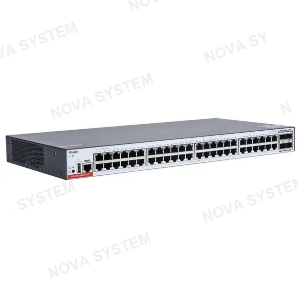 RUIJIE RUIJIE REYEE RG-CS83-48GT4XS-P Switch 48 Puertos Gb PoE+ 4Uplinks 10G L3