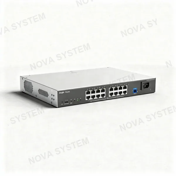 RUIJIE RUIJIE REYEE RG-NBF2100S-16GT1SC-P E-Lighten Switch PoE 16 Puertos Gigabit + 1SC L2 Cloud
